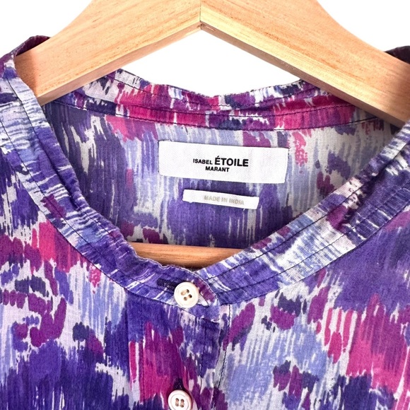 Isabel Marant Etoile Blue Mazea Dress Size 38 - Picture 7 of 7